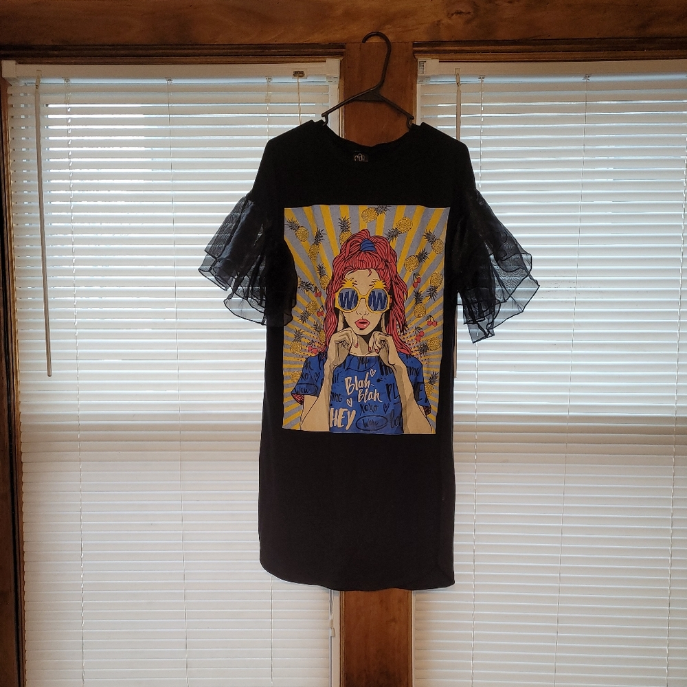 Graphic Tee  T- shirt dress